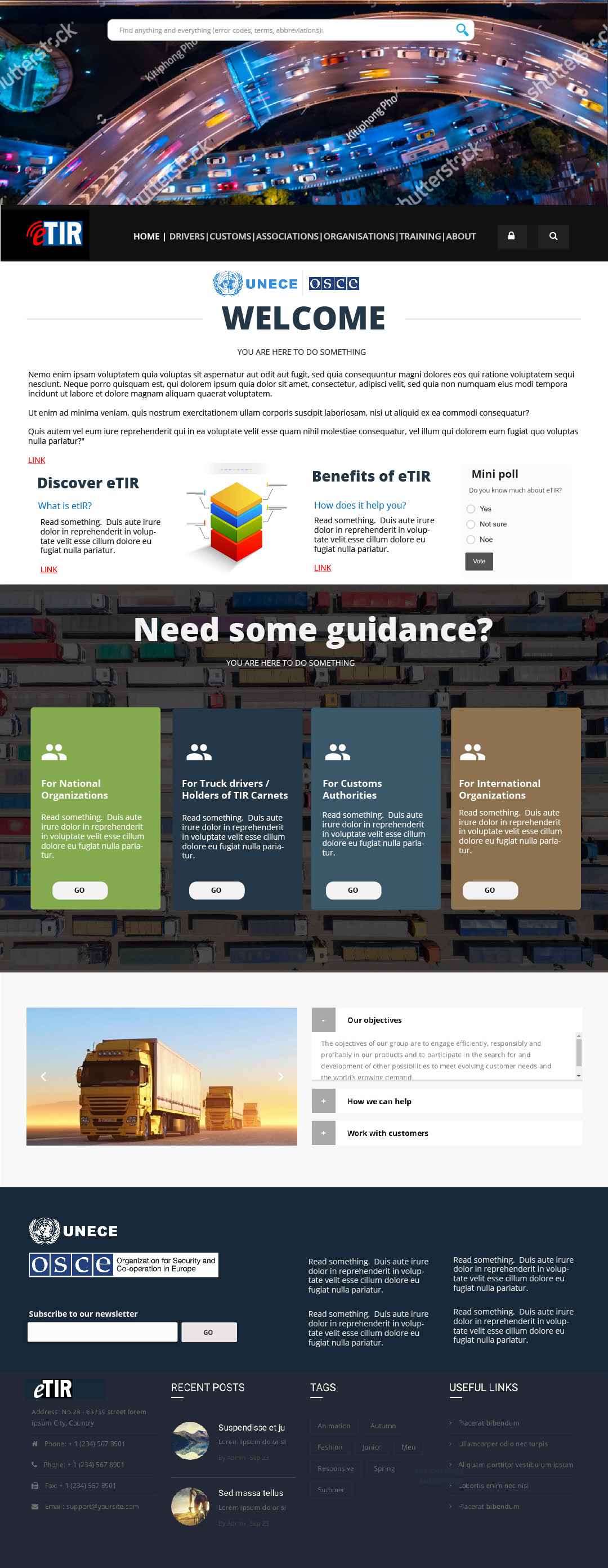UNECE eTIR Website, image 8