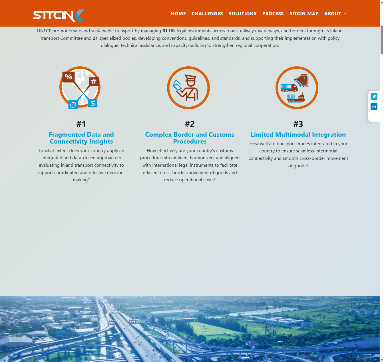 UNECE SITCIN Website, image 2